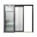 Sliding Glass Doors With Built In Blinds/Exterior Aluminum Louver Sliding Door